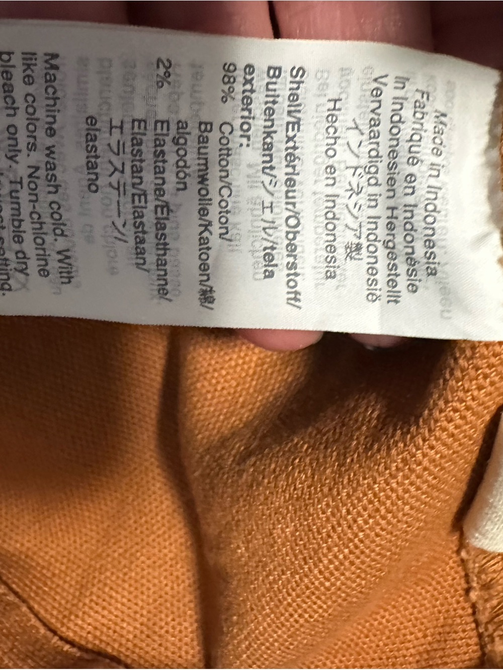 Madewell Button-Front Mini Skirt Size 2 Rust Brown Cotton Blend A-Line Skirt - Picture 5 of 8